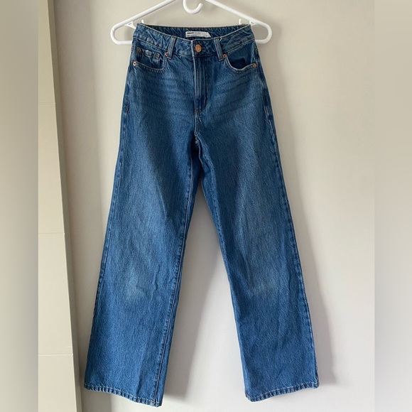 Garage Wide Leg Size 0 Denim - Picture 1 of 4
